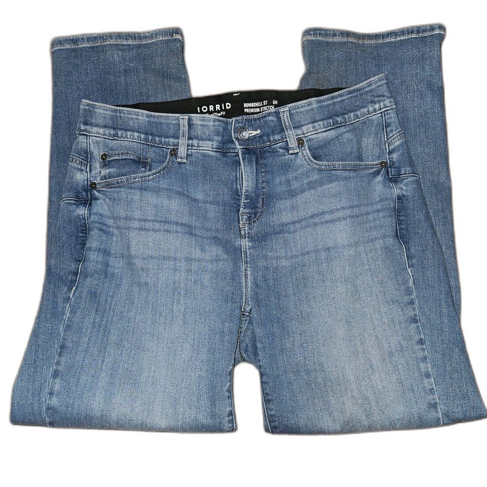 TORRID Premium Stretch Classic Straight Leg Comfort 14R - Picture 3 of 6